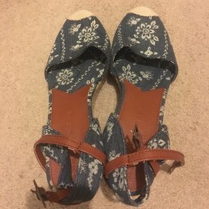 Lucky brand espadrille wedges
